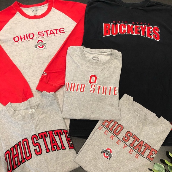 Pro Player Other - OSU Ohio State Buckeyes T Shirt Bundle 5 PC